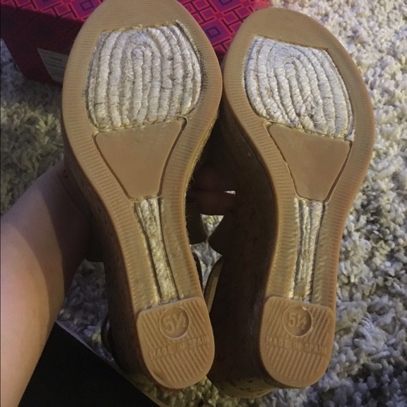 Tory Burch Wedge Shoes - Picture 3 of 11